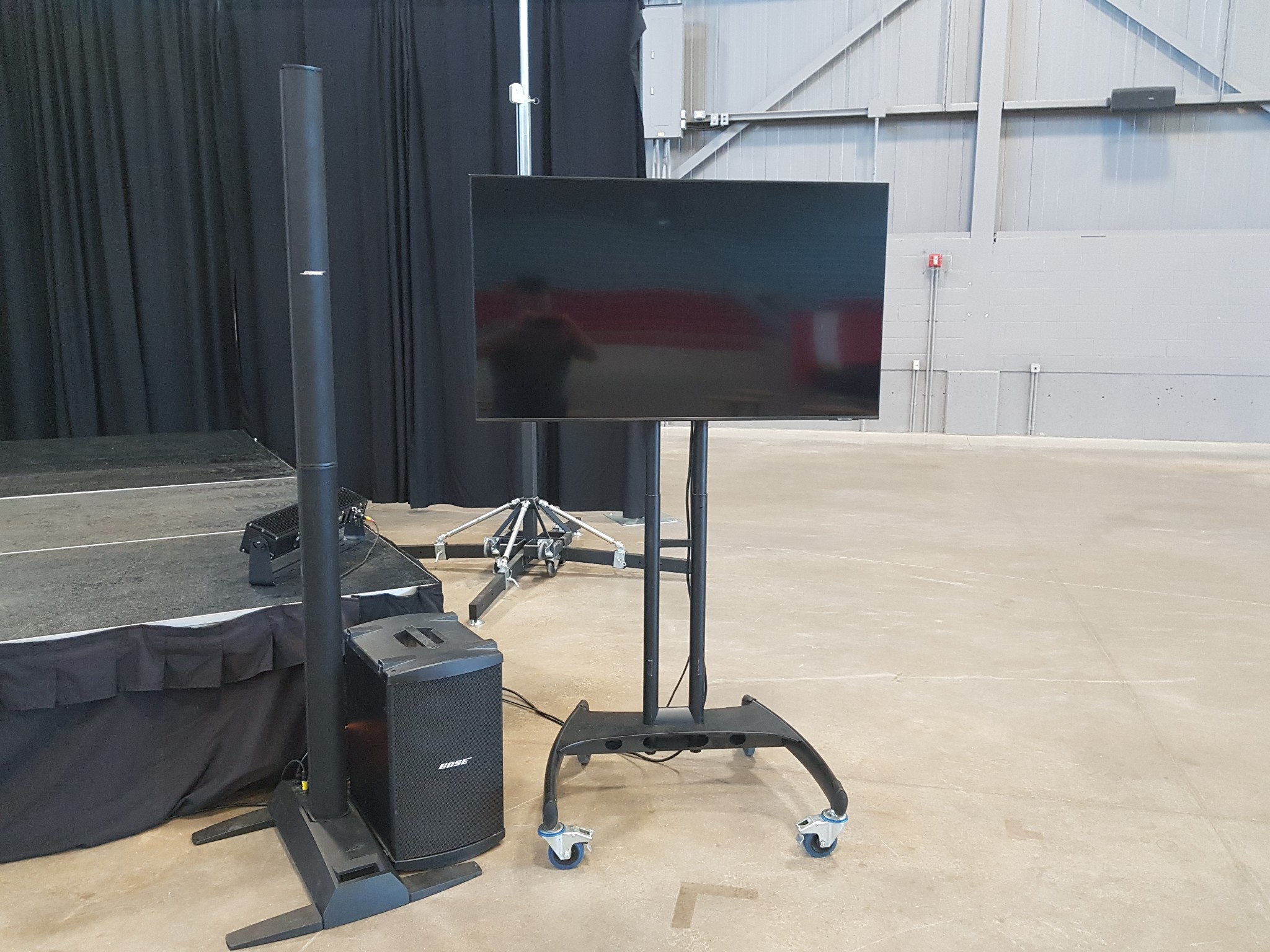 RHE Production Rental Services Audio Lighting Video Stages Drapery Props Projection Camaera